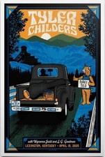 New Tyler Childers On April 19, 2025 In Lexington, KY Tour Poster DD219 New Tyler Childers On April 19, 2025 In Lexington, KY Tour Poster DD219