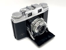 Agfa Super Solinette Folding Camera With Solinar 1:3.5/50 Synchro-Compur
