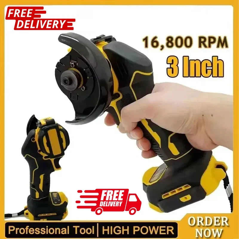 DEWALT 20V/18V Cordless Mini Angle Grinder &ndash; Compact Brushless Electric Grinding