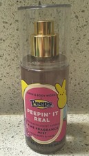Bath Body Works Peepin' It Real PEEPS Fine Fragrance Mist MINI 2.5 oz/75ml NEW