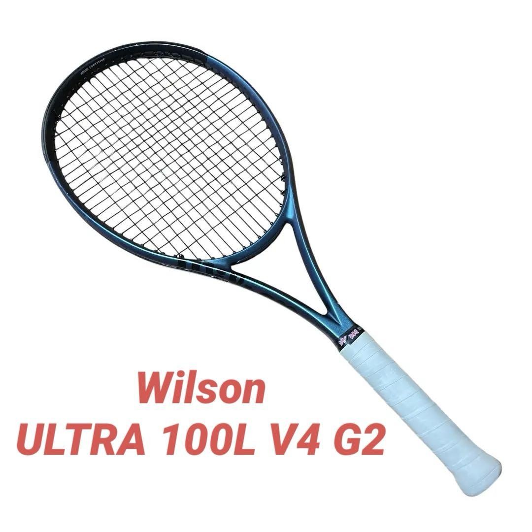 Wilson ULTRA 100L V4 Hard Tennis Racket 100in² 280g G2 From Wilson ULTRA 100L V4 Hard Tennis Racket 100in² 280g G2 From