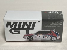 Mini-GT Lancia Delta Hf Integrale Evoluzione Martini N 4 Winner Rally Montecarlo 1992 D.auriol B.occelli 1:64 MGT00455-L