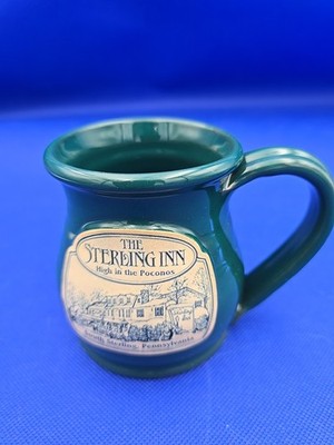 Deneen Pottery Sterling Inn Poconos South Sterling PA Coffee Mug Stoneware
