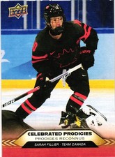 2026-27 Tim Hortons Celebrated Prodigies Sarah Fillier Team Canada #CP-14
