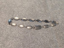 Vintage Navajo Belt Concho Western Silver Tone 30"