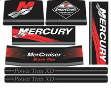 Decals Sticker Kit for MerCruiser Bravo One D...