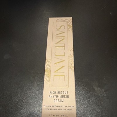 SAINT JANE Rich Rescue Phyto-Mucin Face Cream Niacinamide Hydrating 1.7 fl oz
