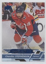 2018-19 Upper Deck Overtime Blue Foil Chandler Stephenson #89 v6g