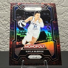 2024 Panini Prizm Monopoly WNBA - Kayla McBride #61 Classic Icons Red Prizm