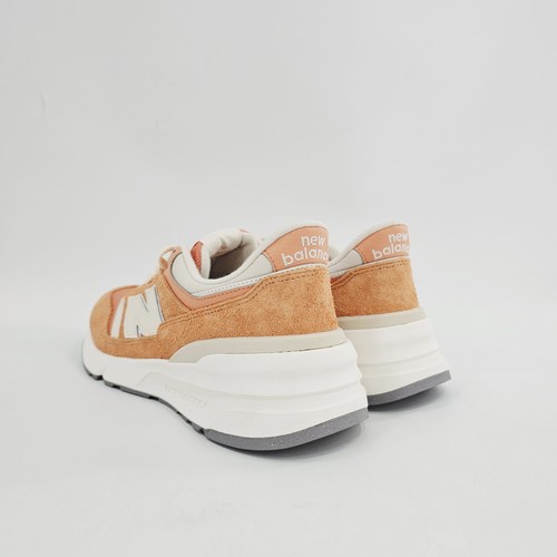 New Balance 997R Mens Size 12 Shoes Orange Beige The Intelligent Choice NEW - Picture 12 of 13