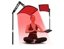 Red Light Therapy for Face and Body, Red Infrared Light Therapy Lamp with Stand