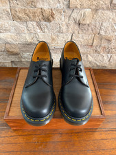 DR. MARTENS Women's 1461 SMOOTH LEATHER OXFORD Shoes / Boots SIZE 8 Black NWOB