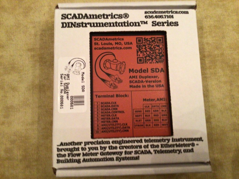 Scadametrics Dinstrumentation Series AMI duplexer model SDA