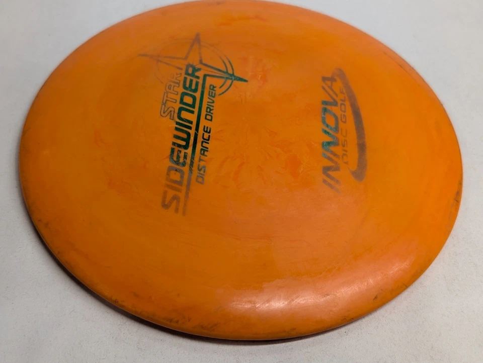 Innova Star Sidewinder Disc Golf Fairway Driver 168g Orange PFN Old Run Penned - Image 4 of 4