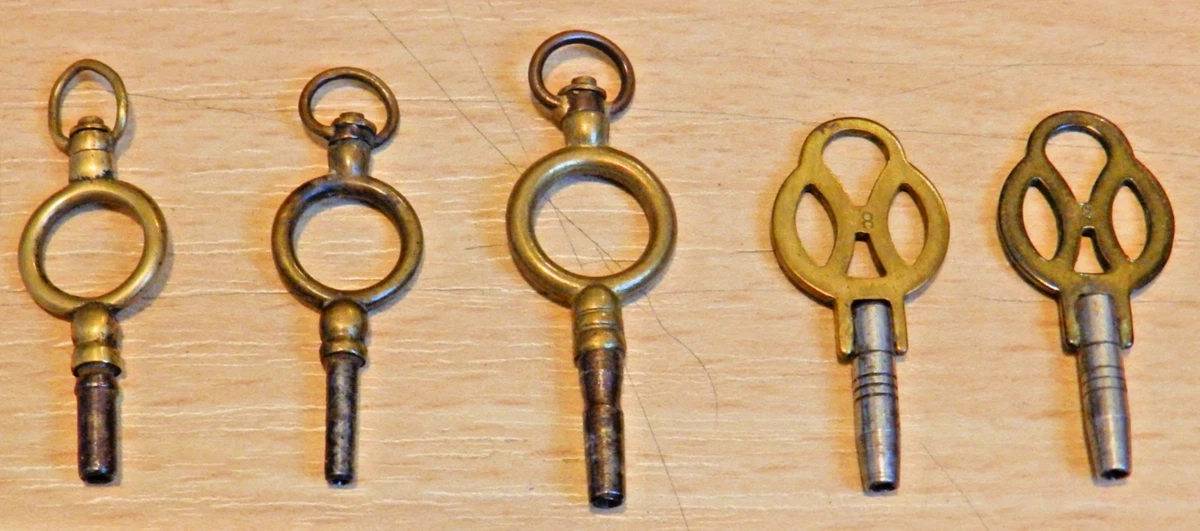Lot De 4 Clés Pour Montre à Gousset - Vintage - Universel