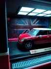 British Themed Diorama 1/18 Diecast Display Box with LED (Mini Cooper Included) — photo 3