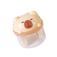 Cartoon Pencil Sharpener Double Hole Manual Sharpener for Student Boy Girl Adult