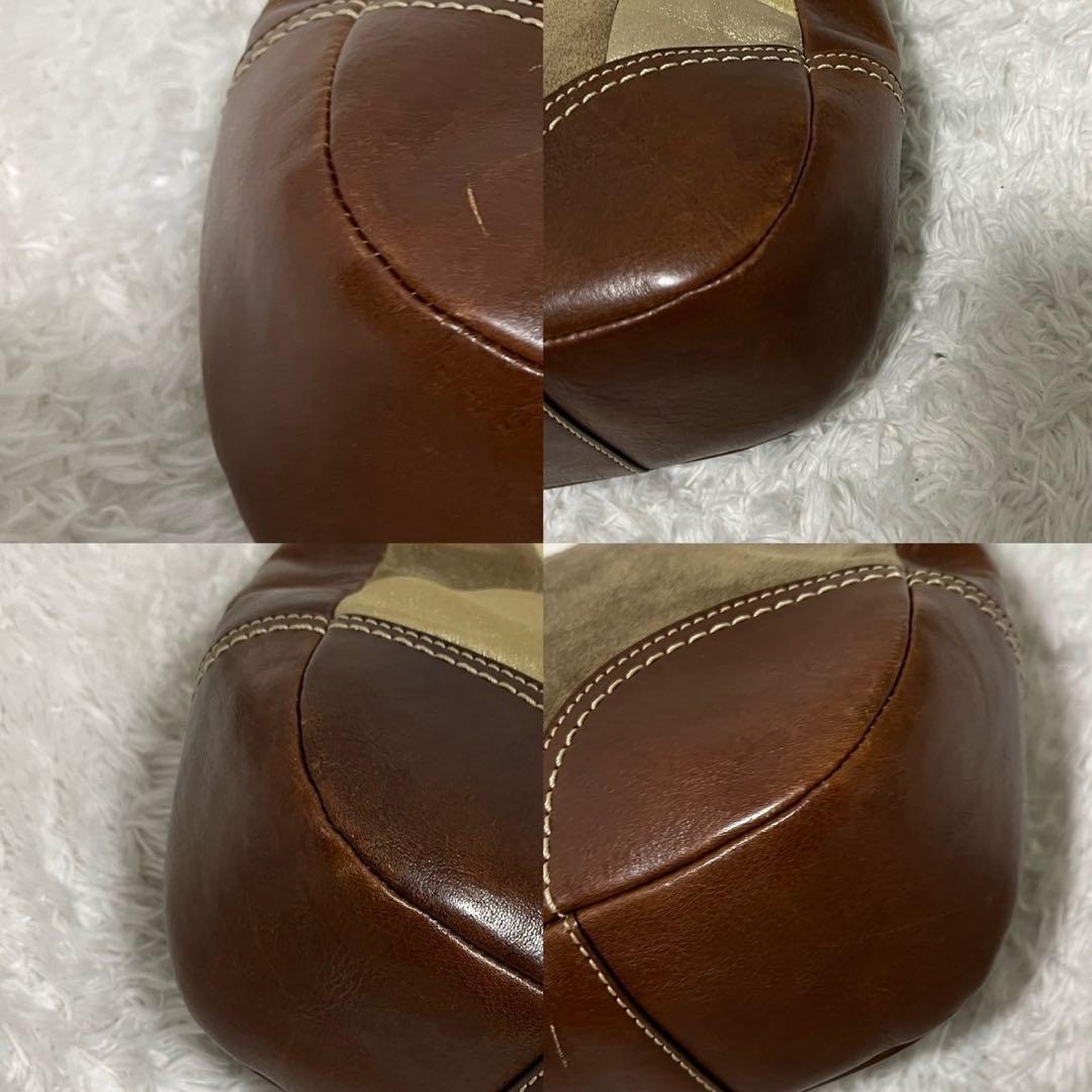 COACH Hobo Hampton Mosaic Patchwork Shoulder Bag … - image 8