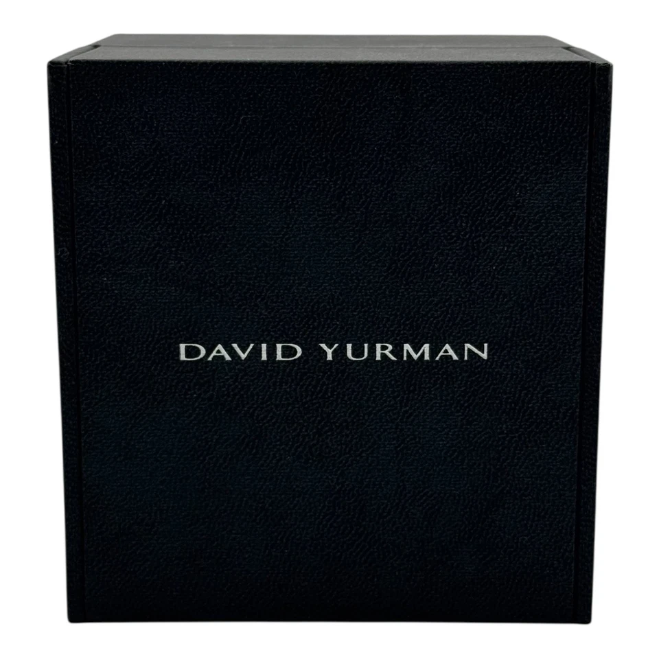 Amuleto de pluma David Yurman de plata de ley 925 de ónix negro del suroeste Foto 3 de 4