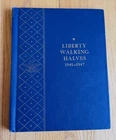 Whitman Bookshelf Album Liberty Walking Halves 1941-1947: Empty, No Coins