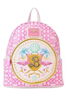 Barbie The Movie Logo Double Strap Mini Backpack