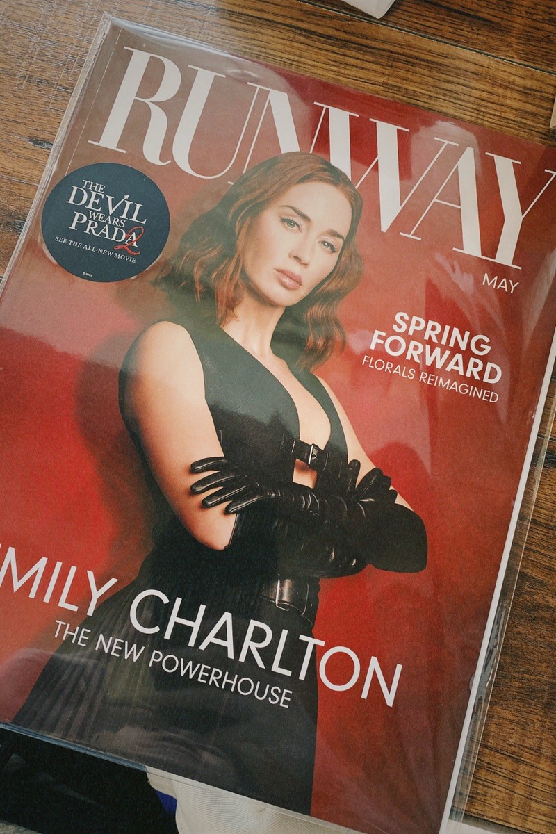 Runway Magazine Emily CharltonCover - The Devil Wears Prada