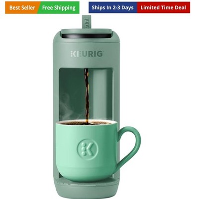 K-Mini Mate Single Serve K-Cup Pod Coffee Maker, Brews Up to 12 oz Cup, Compa...