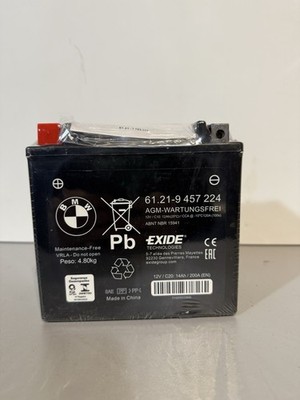 BMW Motorcycles OEM Gel Battery By Exide BMW R12S