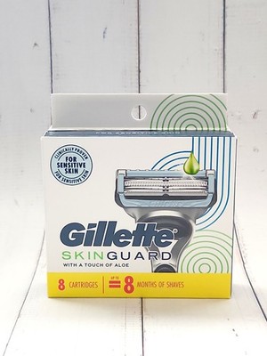 Gillette SkinGuard Men's Razor Blades, 8 Refill Cartridges 