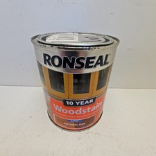 Ronseal 38683 10 Year Woodstain Natural Oak 750ml Satin Finish ref4