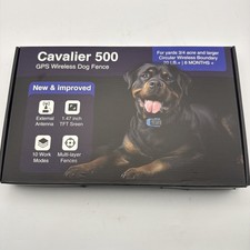 PatPet Cavalier 500 GPS Wireless Dog Fence New  Improved 10 Work Modes