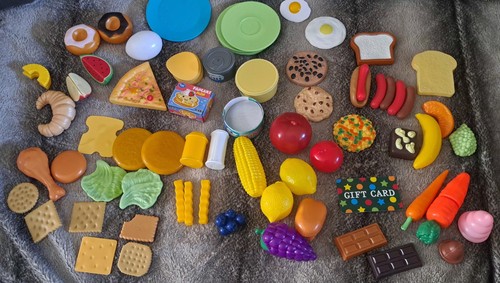 Mult piece Set Play Food Fruit and Vegetables Bundle & More Kids Cooking Cosplay