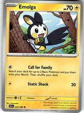 Emolga Common SV: Black Bolt 029/086 LP