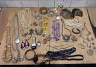 Estate Sale Junk Drawer Jewelry Costume Lot Necklaces Etc As-Is Vintage Untested