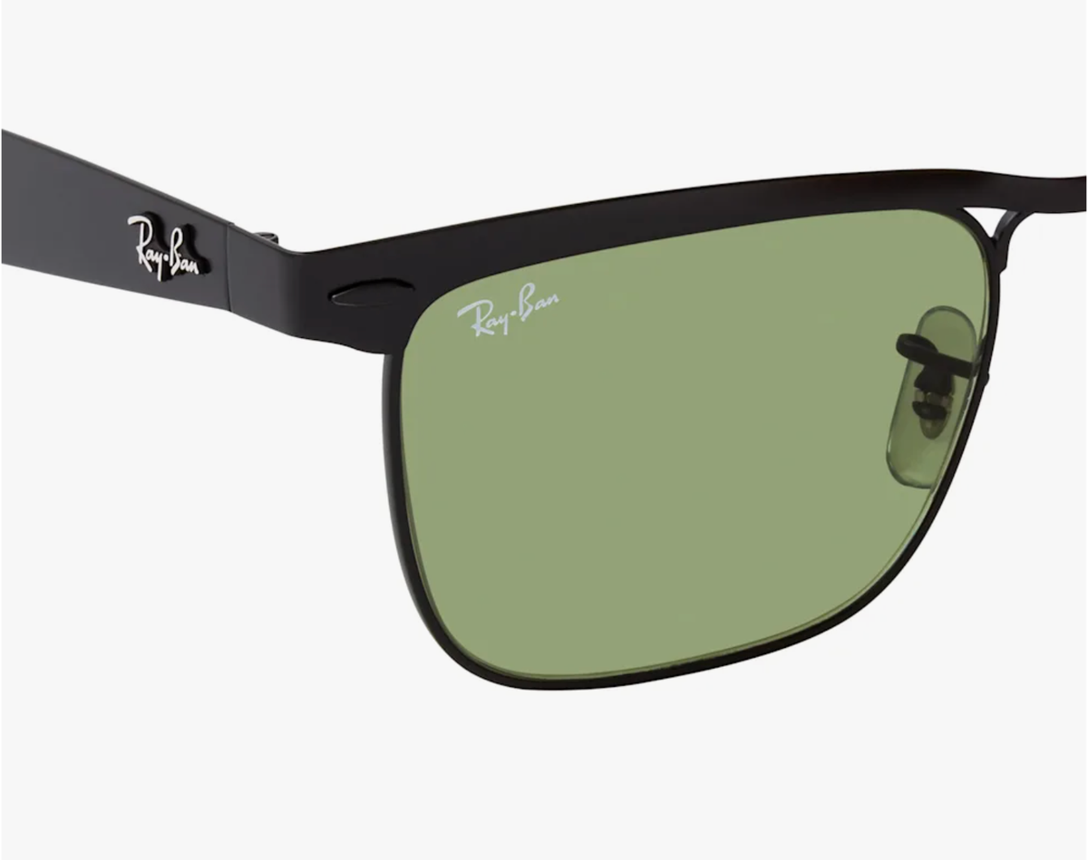 Ray-Ban Wayfarer Deluxe Sunglasses RB 3875 006/4E 56-18 145 Black