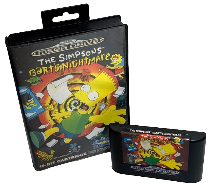 The Simpsons Barts Nightmare Sega Genesis | Cuotas sin interés