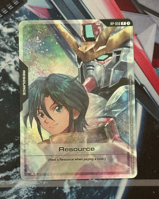 Gundam card game ST-10 & EB01 Event Winner Promo Garrod/Gundam X Resource RP-056