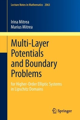 Mitrea - Multi-Layer Potentials and Boundary Problems   for Higher-Ord - X555z