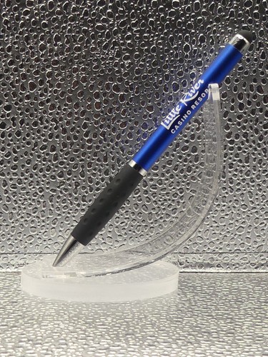 Little River Casino Resort Michigan Blue Black White Advertising Ballpoint Pen