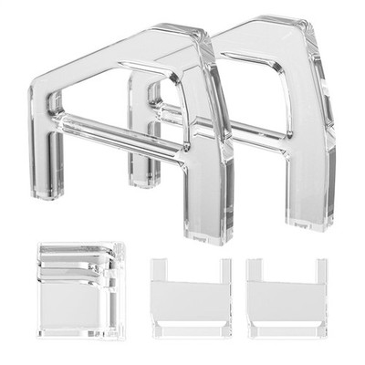 PS5 Slim-Konsole, horizontaler Ständer, transparent, dreieckig, stabil, Acryl