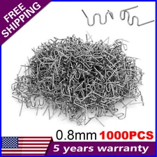 1000PCS Hot Stapler Staples Repair Tools Kit For Plastic Welder Gun Car Bumper