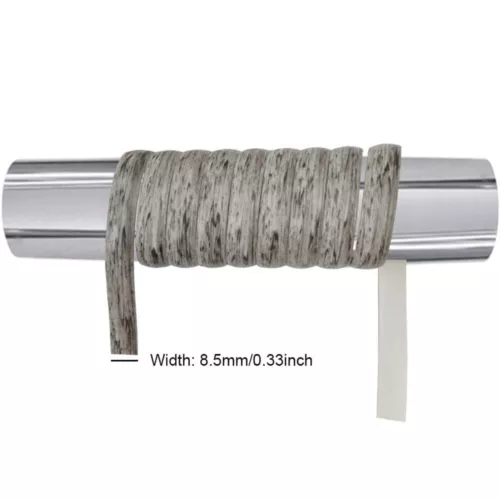 10M Artificial Plastic Grey Rattan Cane Webbing Material Chair Repair DIY Craft - Afbeelding 2 van 6