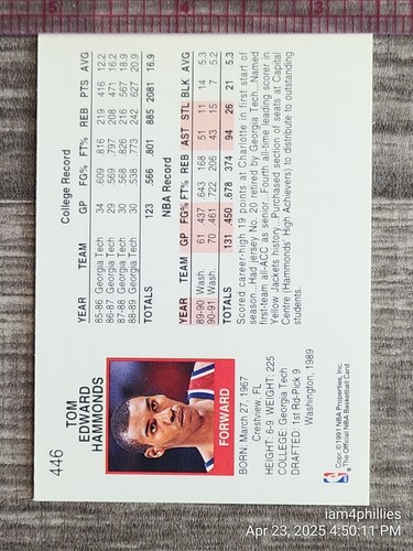 1991 NBA Hoops Series 2 Cards Complete Your Set #'s 331 -460 YOU PICK - Picture 232 of 260