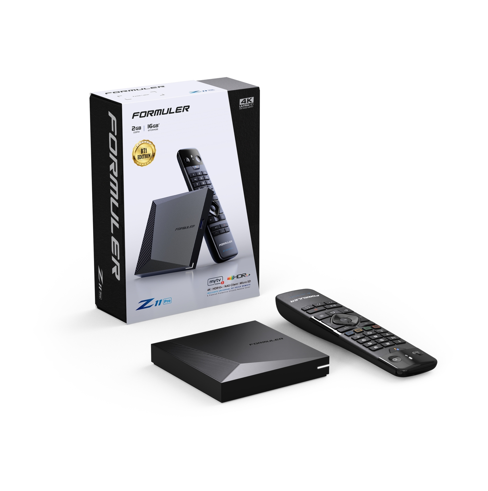 Thumbnail - Formuler Z11 Pro Bt1-edition 4k Uhd Android 11 Ip-receiver Hdr10,