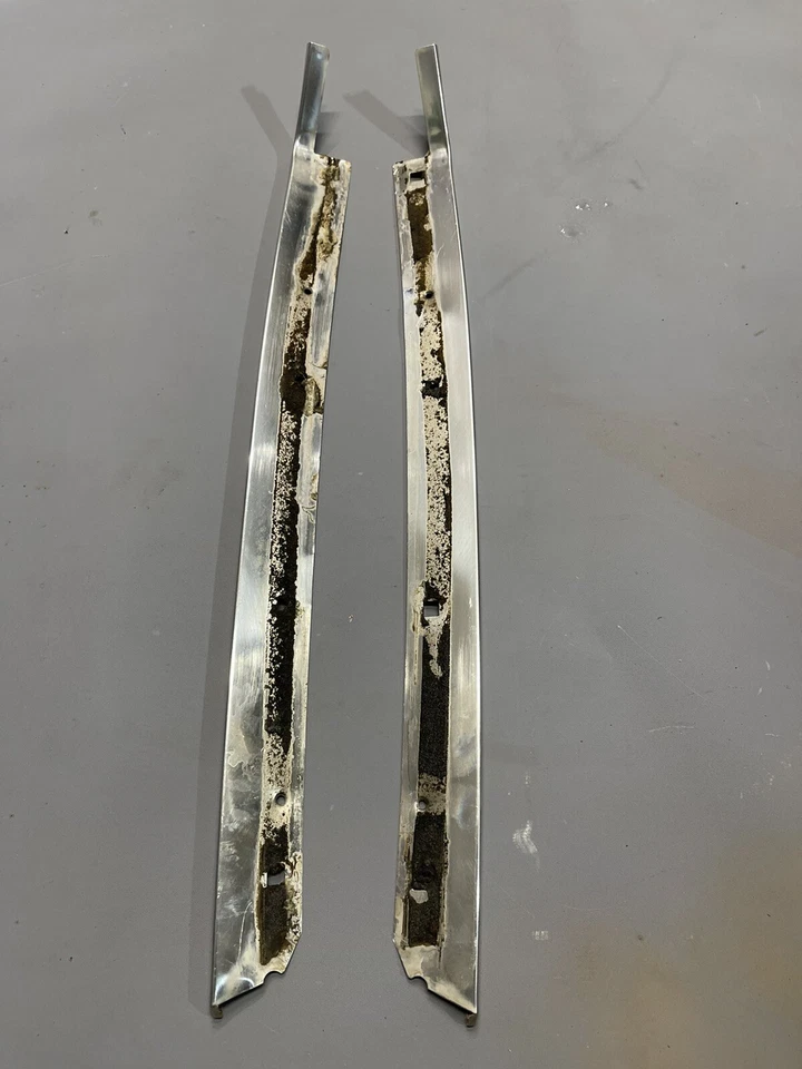 Chevy Impala BelAir 1965-1968 moldura de pilar Buick Electra riel de goteo resistente al clima Foto 2 de 4