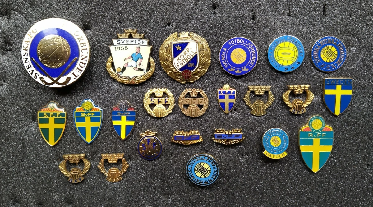 SWEDEN Football Association Federation pin badge LOT | eBay