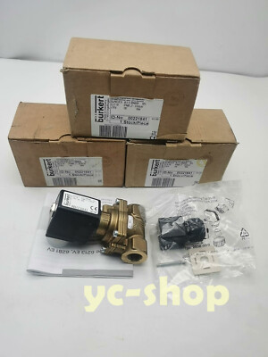 Brand New Burkert 00221841 6281EV Solenoid Valve fast ship via fedex/dhl/ups