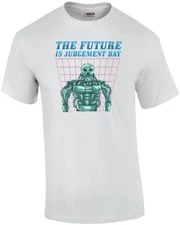The Future Is Judgement Day Retro Terminator T-Shirt