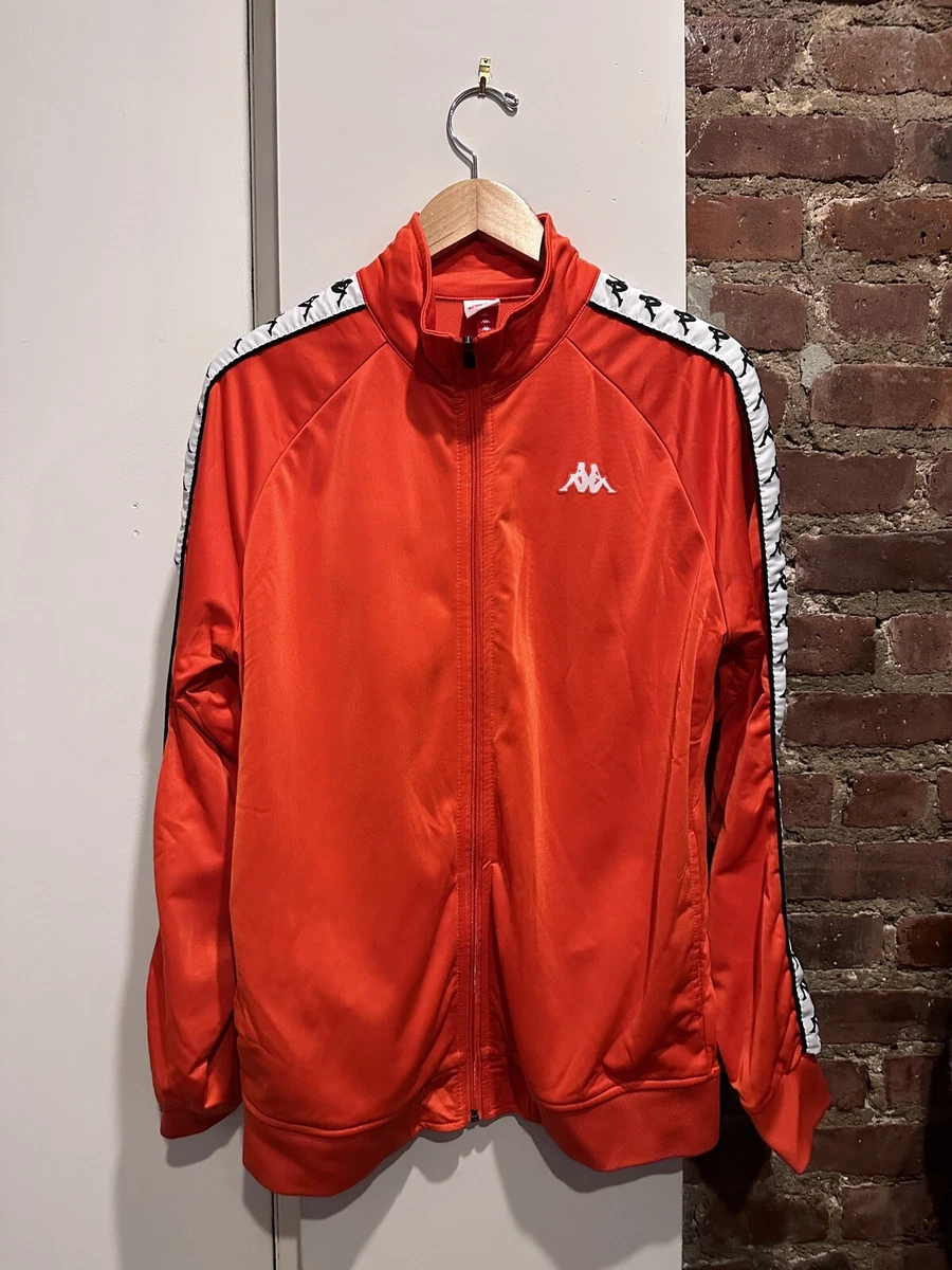 Kappa Track Jacket Orange XL