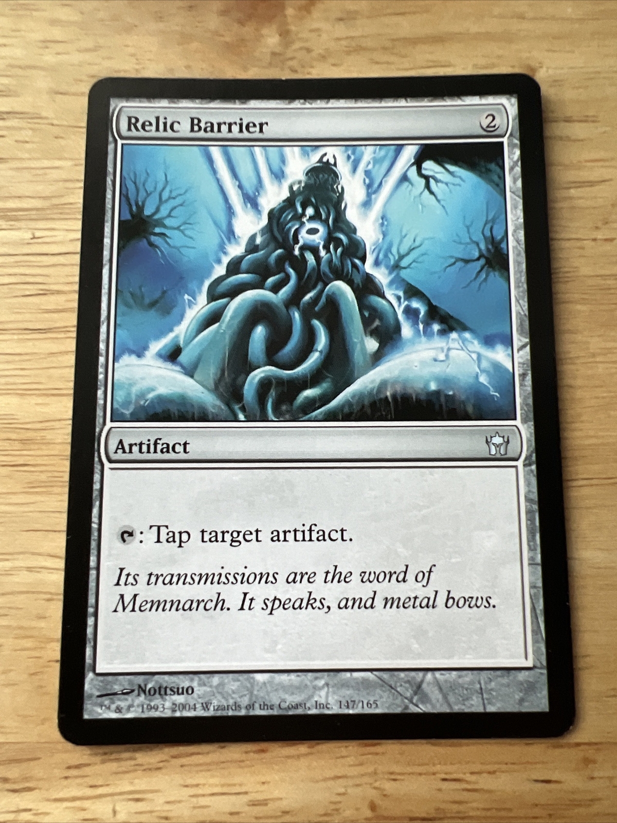 Mtg - Relic Barrier - Fifth Dawn - Lp